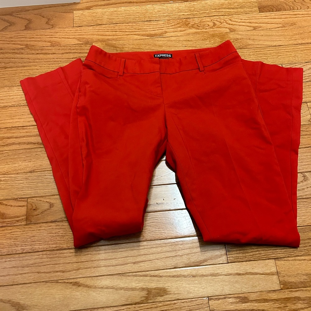 Express Columnist Pant/ Red/ Size 2 - image 2